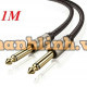 Cáp âm thanh Audio 6.5mm hai đầu dương dài 1,5M Ugreen 40810