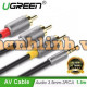 Cáp 3.5mm ra AV model AV138 trắng 1,5M Ugreen 20895