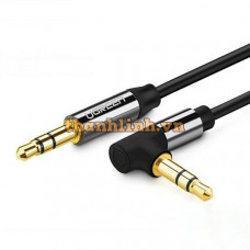 Cáp AUX model AV139 đen 2M Ugreen 30559