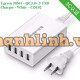 Bộ sạc 3 0+ 3 USB sạc nhanh model CD102 trắng Ugreen 30561