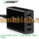 Bộ sạc 3 0+ 3 USB sạc nhanh model CD102 đen Ugreen 30598