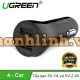 Bộ sạc xe hơi USB 2 ports Dual model CD114 đen ABS Ugreen 20392