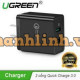 Bộ sạc nhanh 3.0 USB 2 Ports model CD132 China đen Ugreen 30599