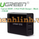 Sạc cắm tường 3 Port model CD148 đen Ugreen 40305
