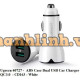 3.0 bộ sạc xe hơi sạc nhanh Dual USB vỏ nhựa ABS model CD163 trắng Ugreen 40727
