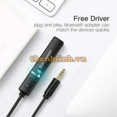 Bộ chuyển đổi 3,5mm out ) Bluetooth 4.2 Receiver Audio model CM107 đen Ugreen 40761