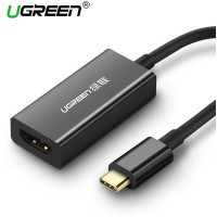 Bộ chuyển đổi USB-C ra HDMI model CM139 đen 15cm Ugreen 50249