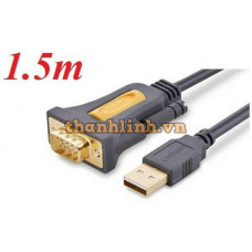 Cáp USB to Com dài 2m chính hãng Ugreen 20222 Cao cấp