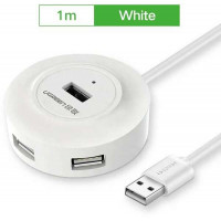Bộ chia 4 cổng USB 2.0 Ugreen 20270 màu trắng