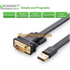 Cáp USB to Com dài 1m chính hãng Ugreen 20210 cao cấp