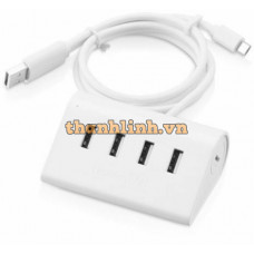USB 2.0 OTG Hub 4 Ports model CR112 trắng Ugreen 20229
