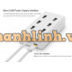 USB 2.0 7 ports HUB model CR130 trắng 1M Ugreen 30370