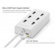 USB 2.0 7 ports HUB model CR130 trắng 1M Ugreen 30370