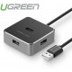 Hub 4 Port USB 2.0 tốc độ cao đen 50CM Ugreen 30422