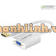 Bộ chuyển đổi DP ra VGA cái model DP109 trắng Ugreen 20416