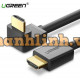 Cáp HD103 1.4 góc phải hướng lên HDMI model HD103 đen 1,5M Ugreen 11108