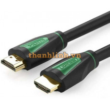 Cáp HDMI 1.4 HD116 đồng , 24K mạ vàng model HD116 đen 5M Ugreen 30193