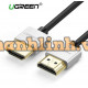 Cáp HDMI 2.0 siêu mỏng dài 1M hỗ trợ 4K, 3D Chính hãng Ugreen 30476