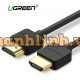 Cáp HDMI dài 1,5m Ultra Slim chính hãng Hỗ trợ 3D, 4K*2K, full HD Ugreen 11198