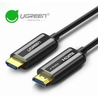 Cáp HDMI 2.0 sợi quang hợp kim kẽm 15m hỗ trợ 4K/60Hz chính hãng Ugreen 50215