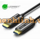 Cáp sợi quang học hợp kim kẽm HDMI 2.0 model HD132 đen 100M Ugreen 50222