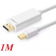 Cáp chuyển đổi mini DisplayPort to HDMI 2M cho Macbook air, Macbook Pro Ugreen 10404 Chính hãng