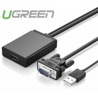 Bộ chuyển đổi VGA to HDMI + Audio chính hãng Ugreen 40213