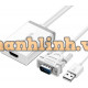 Bộ chuyển đổi VGA to HDMI model MM106 trắng 1cm trắng 1cm Ugreen 40235