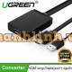 Bộ chuyển đổi HDMI + USB sang Displayport hỗ trợ 4K*2K Ugreen 40238 cao cấp