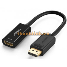 Cáp chuyển đổi Displayport to HDMI hỗ trợ 4Kx2K chính hãng Ugreen 40363 cao cấp