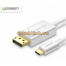 Cáp chuyển đổi USB type-C to Displayport dài 1,5m chính hãng Ugreen 40420 Cao cấp