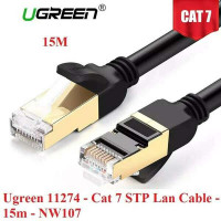 Cáp CAT7 STP LAN model đen 25M Ugreen 11224