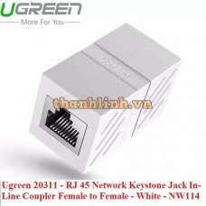 Đầu nối mạng Ugreen 20311 màu trắng