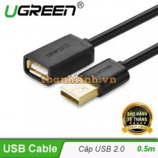 Cáp nối dài USB 2.0 A đực ra A cái model US103 1,5M Ugreen 10882