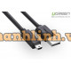 Cáp USB 2.0 đực ra mini 5pin đực model US105 1M Ugreen 10337