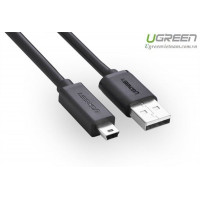 Cáp USB 2.0 đực ra mini 5pin đực model US105 2M Ugreen 10339