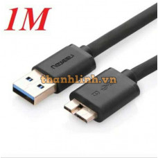 Cáp tròn Micro USB3 0 đực ra USB 3.0 model US130 1,5M Ugreen 10842