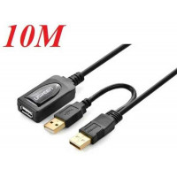 Nối dài USB 2.0 Active model US137 đen 10M Ugreen 20214