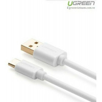 Cáp dữ liệu A USB-C ra USB model US141 trắng 0,25M Ugreen 30163