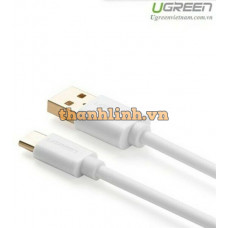 Cáp dữ liệu A USB-C ra USB model US141 trắng 0,5M Ugreen 30164