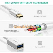 Cáp OTG USB Type-C to USB 3.0 chính hãng Ugreen 30702