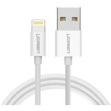 Cáp Lightning ra USB ( vỏ nhựa ABS ) model US155 trắng 0,25M trắng 0,25M Ugreen 20726
