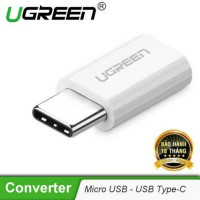 Đầu chuyển đổi USB Type-C sang Micro USB chính hãng Ugreen 30154 cao cấp