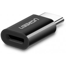 Bộ chuyển đổi USB 3 1 Type-C ra Micro USB model US157 đen Seamless nickel plated đồng shell interfaceABS case Ugreen 30865