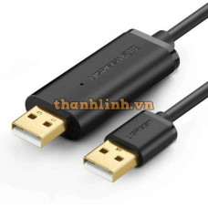 Cáp USB 2 0 Data link US166 đen 3M Ugreen 20226