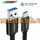 Cáp tròn USB 3.0 ra USB-C model US172 đen 1.5m Ugreen 30629