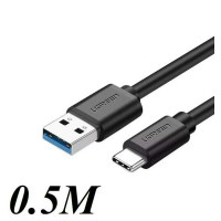 Cáp USB 3.0 to USB Type-C dài 0.5m chính hãng Ugreen 20881 cao cấp