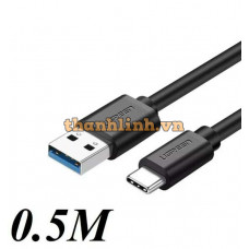 Cáp USB type C to USB 3.0 dài 1m chính hãng Ugreen 20882 cao cấp