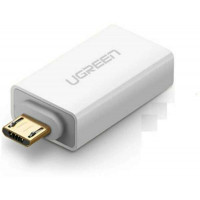 Bộ chuyển đổi Micro USB ra USB 2.0 model US195 trắng Ugreen 30529