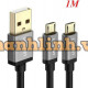 Cáp e sạc Dual Micro USB Splitter model US196 1,5M Ugreen 40349